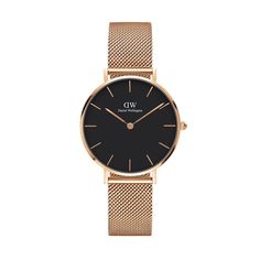 Classic Petite Melrose 32mm (black) Elegant Watches With Analog Display, Trendy Black Watch For Everyday Use, Trendy Black Watch For Everyday, Trendy Black Everyday Watch, Black Party Watches, Elegant Rose Gold Watch Accessories With Analog Display, Analog Party Watches, Modern Rose Gold Watch For Evening, Modern Analog Evening Watch