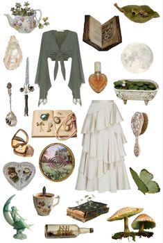 Goddess Look Fashion, Earth Angel Outfits, Ostara Outfit Ideas, Earthy Witch Aesthetic Fashion, Forest Fairy Outfit Ideas, Solar Witch Outfit, Earth Sign Outfits, Kitchen Witch Aesthetic Outfit, Sun Witch Outfit