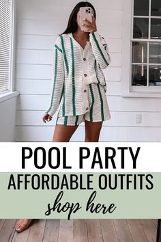 Check out our Pool Party Affordable Outfits to find the perfect pool party dress to impress. Discover cute Amazon finds for a girly summer outfit that will make you stand out. Party Outfit Dress, Cute Amazon Finds, Pool Party Outfit, Affordable Outfits