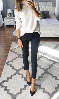 Simple Business Casual Outfits, Job Interview Outfit, Amal Clooney, Winter Work, Business Casual Outfits For Women, Trendy Fall Outfits, Mode Casual, Fall Outfits For Work, Stil Inspiration