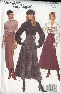 Look 80s, Design Moda, Vintage Dress Patterns, Vogue Pattern, Vogue Patterns, Fashion Design Drawings, Fashion Design Sketches, Mode Inspo, Moda Vintage