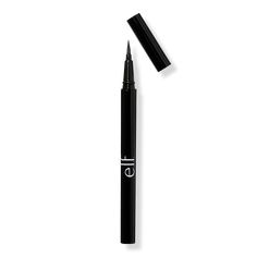 Intense H20 Proof Eyeliner Pen - INTENSE INK EYELINER JET BLACKBenefitsQuick-dry, long-wear liquid formulaWaterproofHigh pigment, smudge-proof color with a matte finishPrecision felt tip pen for total controlProud to be 100% vegan and cruelty-free, worldwide. Because kindness is chic.Key IngredientsVitamin E - Nourishes and softensFormulated WithoutAll e.l.f. products are free from phthalates, parabens, nonylphenol ethoxylates, triclosan, triclocarban, and hydroquinoneAll skincare is also free f Elf Liquid Eyeliner, Smudge Proof Eyeliner, E.l.f. Cosmetics, Liquid Eyeliner Pen, Waterproof Liquid Eyeliner, Best Eyeliner, Elf Cosmetics, Eyeliner Brush, Felt Tip