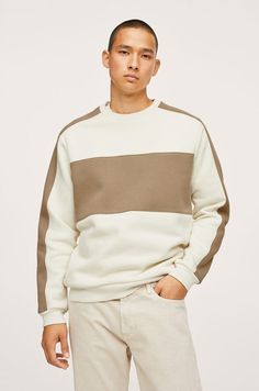 Athleisure Outfits Men, Minimalist Fashion Men, Full Sleeve Tshirt, All Nike Shoes, Men's Sweatshirts, Color Block Tee, Color Block Sweatshirt, Cool Outfits For Men