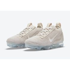 Introducing The Women's Nike Air Vapormax 2021 Fk Flyknit Oatmeal White Phantom Dc9454-101 Sneaker, A Perfect Addition To Any Sneaker Collection. This Limited Edition Sneaker Features A Lace-Up Closure And Standard Shoe Width, With Synthetic Upper Material And Foam Insole Material. The Nike Air Vapormax 2021 Offers Arch Support, Slip-Resistant, And Cushioned Features, Making It Perfect For Gym & Training, Track & Field, Tennis, School, Soccer, Cross-Training, Crossfit, Basketball, Running, And J Beige Sneakers With Air Cushioning For Light Sports, Nike Beige Sneakers With Air Cushioning, Casual Beige Sneakers With Air Cushioning, Casual Cream Mesh Sneakers, Beige Mesh Sneakers With Cushioned Footbed, Nike Air Vapormax 2021 Fk, Nike Vomero, Nike Waffle, Nike Tennis Shoes