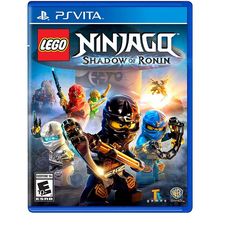 lego ninjas shadow of ronn on the cover of nintendo wii gameboy's