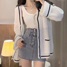 Ulzzang Fashion, Asian Outfits, Kpop Fashion Outfits, Kpop Outfits, Korean Outfits, Kpop Fashion, Teen Fashion Outfits, Cute Casual Outfits