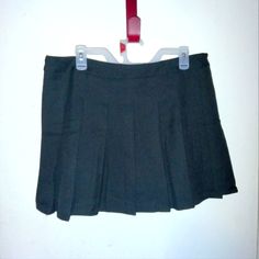 Black Pleated Skirt Size Xxl High Waist Black Pleated Skort, Black High Waist Pleated Tennis Skirt, High Waist Black Skort With Lined Skirt, High Waist Black Lined Skort, Black Pleated Short Tennis Skirt, Black Mini Skort With Pleated Details, Black Pleated Skort Short Length, Black High Waist Lined Tennis Skirt, Black Short Lined Skirt