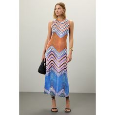 Multicolored abstract (100% Lyocell). Casual dress. Sleeveless. Crew neck. Pull-on closure. 51.5" from shoulder to hemline. Imported. Chic Multicolor Maxi Sleeveless Dress, Chic Multicolor Maxi Length Sleeveless Dress, Multicolor Print Sleeveless Dress For Spring, Fitted Abstract Print Maxi Dress For Summer, Spring Abstract Print Sundress Maxi Dress, Multicolor Stretch Midi Dress For Vacation, Spring Abstract Print Maxi Sundress, Stretch Multicolor Midi Dress For Vacation, Spring Sundress With Abstract Print