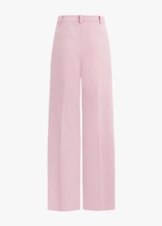 The Low Favorite Pant is our best-selling mid-rise trouser (formerly The Agnes Pant), cast in a smooth, satiny fabric. With a fluid wide-leg silhouette and front pleats, these Pastel Lavender pants look gorgeous on their own and look extra chic when paired with The Smooth Ex-Boyfriend Shirt. 74% Polyester, 22% Rayon, 4% Elastane Suiting Blend Lameka is 5'9.5" wearing a size 2Rise: 11 1/2"Leg Opening: 21"Inseam: 34" Video: Misia is 5' 10" wearing a size 14 Lauren is 5’10” a size 6 Chic Wide Leg Dress Pants With Pressed Crease, Spring Bottoms With Pressed Crease And Wide Leg, Spring Wide-leg Bottoms With Pressed Crease, Wide-leg Bottoms With Pressed Crease For Spring, Classic Pink Pants For Spring, Summer Straight Leg Pants With Pressed Crease, Chic Wide Leg Pants With Pressed Crease, Straight Leg Pants With Pressed Crease For Summer, Elegant Full-length Pink Bottoms