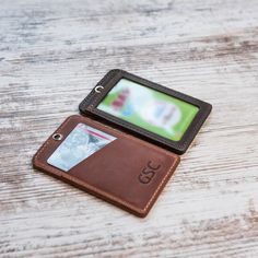 "Custom personalized real Leather ID holder with the card pocket, it's 100 % Handmade. Perfect personalized gift for a photographer, your boss, colleague, wife, husband, girlfriend, boyfriend, brother or sister :) Тhis is a good and necessary Valentine's Day gift for everyone you love! You will find many different gifts in my store https://www.etsy.com/shop/PelleleatherDesign FUNCTIONS: * 1 ID window slot * 1 credit card slot at the back (for credit card, bank notes or business cards) * Optimal Leather Badge Holder, Id Cover, Gifts For Your Boss, Leather Lanyard, Card Organizer, Presents For Friends, Id Badge Holders, Unisex Gifts, Leather Keychain