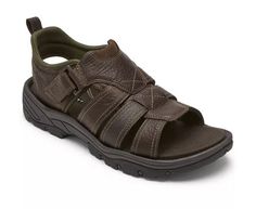 Men Rockport Rocklake Fisherman Sandals Brown Leather CI6849. Description From pool parties to backyard bbqs, the rocklake collection is ideal for all of summer activities. each of these no-fuss sandals boasts a stitch-down construction and a wide base for plenty of support and stability. durable pu outsoles help reduce foot fatigue while trutech cushioning at the heel ensures a confident, easy stride all season long. Details FATIGUE-FIGHTING FOOTBED: Latex foam footbed generously cushions the f Casual Brown Hiking Sandals, Casual Durable Sandals For Summer, Casual Durable Summer Sandals, Casual Leather Hiking Sandals, Summer Hiking Slip-on Sandals, Summer Leather Hiking Sandals, Summer Hiking Sandals Slip-on, Casual Durable Sport Sandals For Summer, Casual Synthetic Hiking Sandals