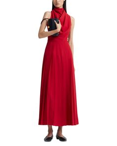 Find ALTUZARRA Nathalie Cowl Neck Pleated Skirt Dress on Editorialist. Altuzarra Nathalie Cowl Neck Pleated Skirt Dress.Color:Grenadine.Size:34 FR/2 US.Material:Shell & lining: 100% polyester.Dresses. Pre-draped A-line Cocktail Evening Dress, Pre-draped Pleated Silk Dress, Pleated Silk Gala Dresses, Pleated Silk Dress For Gala, Silk Pre-draped Dress With Pleated Back, Silk Pleated Dress For Party, Formal Pre-draped A-line Maxi Dress, Formal Pleated Pre-draped Dress, Silk Pleated Maxi Dress For Cocktail