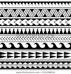 Bracelets Tattoo, Tato Maori, Tattoo Band, Forearm Band Tattoos, Band Tattoo Designs, Polynesian Tattoo Designs, Maori Patterns, Maori Tattoo Designs, Maori Designs