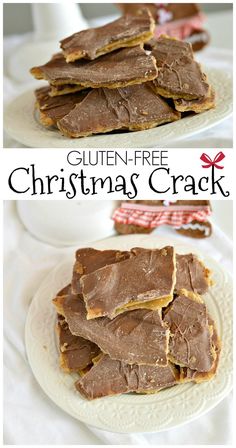 Gluten-free Christmas crack is my new go-to holiday treat because everyone adores it and it takes me minimal amount of time to make. || This Vivacious Life #glutenfree #glutenfreechristmas #glutenfreetreats #christmascrack Gluten Free Christmas Recipes, Glutenfri Baking, Dessert Oreo, Desserts Vegan