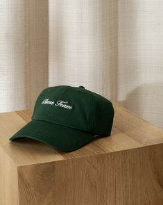 Home Team Baseball Cap Green Baseball Hat Outfit, Green Baseball Hat, Baseball Hat Outfit, Script Reading, Mcgee & Co, Studio Mcgee, Home Team, Baseball Hat, Our Home