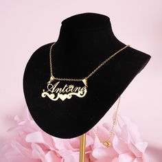 Item: 2023NE0147 Material: Copper Color: Gold Chain Length: 14",16",18",20",22" Process: Gold Plated Recipient: Women, Mom, Wife, Girl Friend, Children Product Type: Personalized Jewelry Gift Type: Necklace Occasions: Valentine's Day, Mother's Day, Christmas, Birthday, etc Necklace Type: Number Necklace Brand: Silviax Jewelry Elegant Customized Heart Pendant Name Necklace, Heart Pendant Name Necklace As Personalized Gift, Elegant Heart Pendant Name Necklace For Personalized Gift, Elegant Name Necklace With Heart Pendant For Personalized Gift, Gold Heart Nameplate Necklace, Personalized Name Necklace With Heart Pendant, Gold Nameplate Heart Necklace, Personalized Elegant Heart Pendant Name Necklace, Elegant Custom Name Heart Necklace For Anniversary