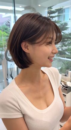 Pixie To Bob, Japanese Short Hair, Bob Haircut With Bangs, Peinados Fáciles Para Cabello Corto, Trendy Short Hair