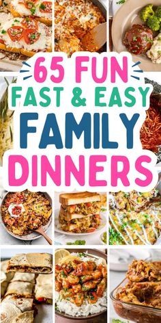 Super easy and fast dinner recipes for family, with cheap quick weeknight family dinners for picky eaters. Dinner Ideas For Single Moms, Family Friendly Easy Dinners, Easy Dinner Recipes Budget, Good Dinners To Make For Family, Family Of 4 Meal Plan, Family Night Meals, Simple Easy Supper Ideas, Easy Dinner Recipes For First Time Cooks, Quick Easy Cheap Meals Families