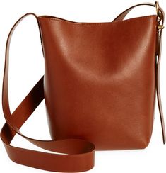 Madewell The Essential Mini Bucket Tote | Nordstrom Fall Rectangular Bucket Bag For On-the-go, Leather Crossbody Bucket Bag For On-the-go, Fall Travel Bucket Bag, Modern Bucket Bag With Leather Handles For On-the-go, Luxury Bucket Bag With Removable Pouch For Fall, Luxury Fall Bucket Bag With Removable Pouch, Fall Rectangular Bucket Bag With Detachable Strap, Chic Fall Bucket Shoulder Bag, Everyday Bucket Bag With Detachable Strap For Fall