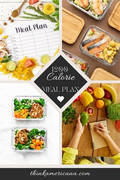 Image showcasing a detailed meal plan for a 1200 calorie diet, featuring organized grocery items, meal prep containers, and nutritious meal options to emphasize a structured and healthy eating routine. 1200 Calories A Day