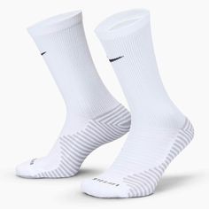 Nike Strike Crew WC22 Team Socks These Nike Strike socks have cushioning in high-wear areas to help keep you comfortable wherever your day takes you. Team Socks, Navy And White, Socks, Nike, Navy, How To Wear