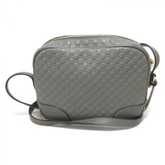 The ity of this Gucci Bree Crossbody Bag crossbody is d by LXR. This magnificent crossbody was fabricated in microguccissima leather in grey. Gucci Crossbody Bag, New Taiwan Dollar, Gucci Crossbody, Gucci Shoulder Bag, Gray Leather, Grey Leather, Luxury Items, Satchel, Crossbody Bag