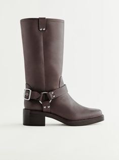 Francesca Moto Boot Miu Miu Boots, Nordstrom Boots, Buckle Boots, Biker Boots, Motorcycle Boots, Moto Boots, Leather Working, Biker Boot, Low Heels