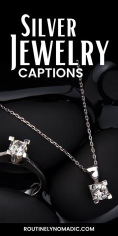 Find the best silver jewelry captions for Instagram that are cute, funny or short. Perfect for your silver necklace, earrings or rings. Best Jewelry, Sparkle Jewelry, Friends Are Like, I Love Jewelry