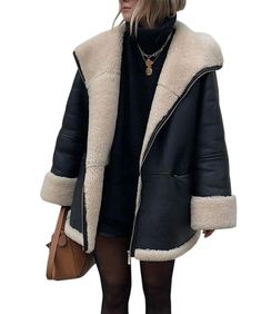 Trendy Outfits Winter, Trendy Winter, Faux Suede Jacket, Trendy Fall Outfits, Coat Winter, Suede Material, Sherpa Lined, Suede Jacket, Leather Coat