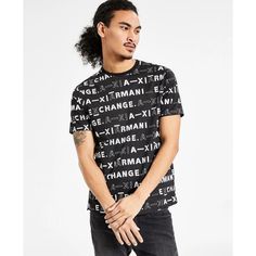 Have A Huge Selection Of Extremely Rare (Sold Out Worldwide) Armani Exchange Shirts. All Are New With Tags And Will Definitely Help You Stand Out Of The Crowd. Buy 3 Or More Shirt And I Will Include An A/X Drawstring Bag For Free! (While Supplies Last) Please Let Me Know If You Have Any Questions. New Logo T-Shirt Feedback : We Are A Small 2-Person Operated Business And We Treat Our Customers The Way We Want To Be Treated. We Take Your Satisfaction Very Seriously And We Will Do Everything We Can Casual All Over Print T-shirt For Spring, Casual Tan Tops With Text Print, Casual Tan Top With Text Print, Trendy Tan Short Sleeve Shirt, Casual T-shirt With All Over Print And Relaxed Fit, Tan Crew Neck Top With Logo Print, Casual All Over Print Streetwear Tops, Casual Tan Tops With Letter Print, Casual Relaxed Fit T-shirt With All Over Print