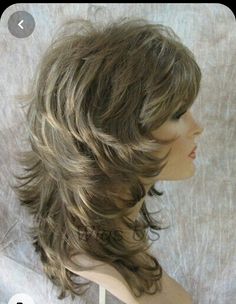 Bangs Volume, Medium Wig, Shaggy Long Hair, Choppy Bangs, Short Layered, Short Layered Haircuts, Haircuts For Medium Hair