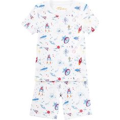 Discover the Rocket To Mars Summer Pajamas, Multi from Petidoux. Shop Sleepwear and more from Maisonette's curated selection. Toddler Girl Pajamas, Brentwood Country Mart, Luxe Baby, Girl Pajamas, Childrens Clothing Boutique, Space Rocket, Summer Pajamas, Girl Toddler, Childrens Clothing