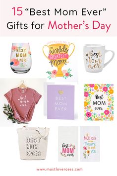 mother's day gifts for the best mom ever