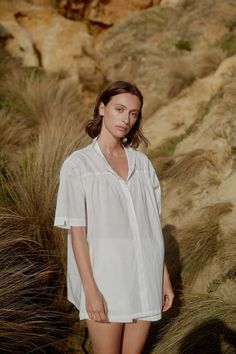 Deiji Studios, Nature Photoshoot, Linen Loungewear, Sleep Wear, Pinterest Outfits, Cotton Set, Cotton Voile, Workout Shorts, Capsule Wardrobe