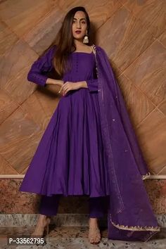 Red Anarkali Suits, Purple Anarkali, Cotton Anarkali, Ethnic Gown, Anarkali Dress Pattern, Traditional Indian Outfits, Silk Gown, Indian Designer Outfits