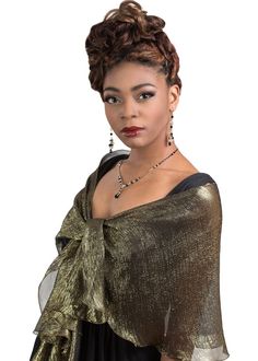 "This glamorous scarf is made for evening wear in a stunning gloss gold-on-black color and is perfect for parties and red carpet events. Made with finest quality fabric (100% silk chiffon) this wrap can be paired with the best designers dresses and gives a sense of luxury to your shoulders. Take it as a great coordinator for your classic stylish mother-of-bride ensemble to cover your shoulders and with a chic accessory. Dimension: The full length of the scarf is about 66\" and the width on the c Elegant Black Festive Shawl, Glamorous Party Shawl, Elegant Black Evening Shawl, Elegant Black Festive Scarves, Elegant Black Shawl For Festive Occasions, Elegant Black Scarves For Festive Season, Elegant Black Scarf For Festive Season, Black Silk Scarf For Party, Elegant Festive Pashmina Shawl