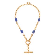 Make waves with the Santorini necklace from the Calypso collection, inspired by the greek goddess of the sea. Plated in 24k gold, this necklace features semi-precious stones in sun-kissed hues. With a toggle fastening and a length of 18'', this necklace is ready for a sunset picnic or a day in the sand. This necklace is carefully made to order in our NYC Design Studio. Thick Gold Chain Necklace, Deep Summer, Sunset Picnic, Beachy Necklace, Thick Gold Chain, Goddess Of The Sea, Nyc Design, Luxury Necklace, Summer Blue