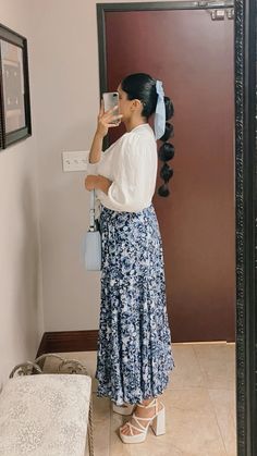 Modest Church Outfits Summer, Christian Girl Outfits, Modest Christian Clothing, Modest Spring Outfits, Modest Church Outfits, Church Outfit Ideas, Pentecostal Outfits, Pentecostal Fashion, Modesty Outfits