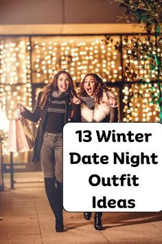 Fun First Dates, Trendy Date Night Outfit, Winter Date Night, Date Night Outfit Ideas, Night Outfit Ideas, Winter Date Night Outfits, Wide Legged Jeans, Best Winter Outfits, Evening Outfit