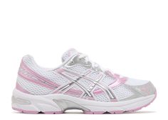 Wmns Gel 1130 'White Silver Pink' - ASICS - 1202A507 100 - white/pure silver Pink Gel Asics, Pink Asics Shoes, Cute Asics Shoes, Pink Acisis, Pink Workout Shoes, Acics Shoes, Pink Asics Outfit, Acisis Shoes