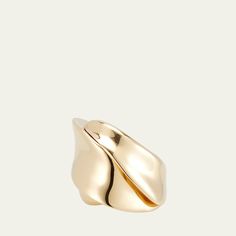 Dries Criel ring from the Flux Collection 18-karat yellow gold Made in Belgium Luxury 14k Gold-tone Rings, Modern 14k Gold-tone Rings, Modern Gold-tone Rings With Polished Finish, Gold-tone Polished Finish Rings, Polished 14k Gold-tone Rings, Gold-tone Gold-plated Rings For Formal Occasions, Formal Gold-plated Rings, Modern Gold Plated Wide Band Ring With Polished Finish, Gold-tone Open Ring For Formal Occasions