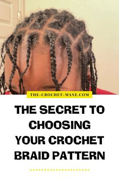 Crochet Braiding Hairstyles, Best Crochet Braid Pattern, Versatile Crochet Braid Pattern, Crochet Patterns For Hairstyles, No Braid Crochet Hairstyles, Braid Patterns For Crochet Hair, Crochet Hair Braid Pattern, Faux Locs Braid Pattern, Protective Crochet Hairstyles