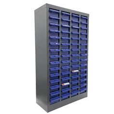 Parts Key Cabinet Pulls Hardware Storage Organizer Shelf 60 Drawers Locker TECHTONGDA® Product Introduction 1. Cabinet technology, high quality cold-rolled steel plate die-casting molding,  laser welding, non-phosphorous electrostatic powder spraying on the surface,  tasteless, environmentally friendly and colorful. 2. The drawer adopts high-quality ABS/PS material, environmentally friendly  material, high strength, impact resistance and durability. 　 3. he drawer is designed to prevent slipping Hardware Storage Ideas, Cabinets Without Doors, Parts Cabinet, Hardware Organizer, Shelf Arrangement, Parts Storage, Key Cabinet, Hardware Storage, Essential Woodworking Tools