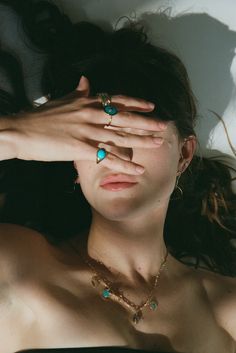 Magical Turquoise & Gold Treasures ⚡ Rings and charms perfect for layering! Ali Grace Jewelry Handmade in NYC. #aligracejewelry #jewelry #gold #goldearrings #earring #hoops #hoopearrings #charm #necklace #charmnecklace #pinkyring #ring #turquoise #turquoisejewelry #35mm #film #goldchain #statementjewelry #goldjewelry #fashion #style #nyc #sustainablejewelry #ethicallysourcedjewelry #evileye #opal Ali Grace, Heeled Mules Sandals, Gold Signet Ring, Color Turquoise, Sustainable Jewelry, Fine Jewelry Designers, Pinky Ring, Natural Turquoise, Fashion Essentials