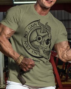 No Pain No Gain Workout T-Shirt, Funny Gym Shirts, Lifting T-Shirt, Deadlift Powerlifting Shirts, Gym Shirts Mens, Weightlifting Shirts, Funny Gym Shirts, Gym Apparel, No Pain No Gain, Funny Gym, Mens Workout Shirts, Motivational Workout