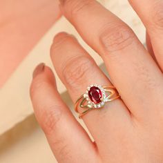 Red rose ruby ring for women, 925 Sterling silver ring, Minimalist ring for her, AAA Ruby ring, Natural Ruby ring, Wedding ring, Statement ring, Gold ring.  *Other Similar Jewelry Available Here* https://www.etsy.com/shop/AreebaJewelry Details:- Gemstone - Red Stone Color Available - Natural Red Stone Setting - Prong Quality - AAA Grade Stone Size - 5 x 7 MM Ring Size - 5 US TO 9 US Available Type - 100% Natural  Shipping service - Free worldwide shipping service About AreebaJewelry:- AreebaJewelry takes great pride in the design and craftsmanship of our fine jewelry pieces. We use only the finest materials and the highest manufacturing standards. We strive to make sure every jewelry piece we design is perfect. ♥️ More Matching collections are available to purchase HERE: - https://www.etsy Ruby Birthstone Open Ring, Lab-created Ruby Gemstone Ring For Promise, Ruby Halo Ring For Promise Occasion, Ethical Ruby Open Ring For Promise, Ruby Halo Promise Ring, Ruby Promise Ring Birthstone, Ruby Rings Fine Jewelry As Gift, Ruby Rings For Gifts, Fine Jewelry Style, Fine Jewelry Lab-created Ruby Promise Ring