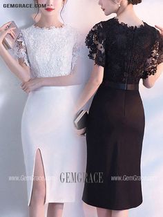 10% off now|Free shipping world-wide. Sheath Fitted Special Occasion Dress With Split at GemGrace. Click to learn our pro custom-made service for wedding dress, formal dress. View #PromDresses for more ideas. Elegant White Bodycon Dress For Prom, Formal Bodycon Sheath Evening Dress, Fitted Prom Dress With Split Design, Fitted Split Design Prom Dress, Banquet Maxi Dress With Side Slits, Bodycon Split Design Dress For Party, Bodycon Party Dress With Split Design, Bodycon Dress With Split Design For Party, Sheath Party Dress With Split Design