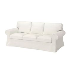 PRICES MAY VARY. Blekinge White Sofa Cover Replacement That Fits IKEA Ektorp, Sofa Cover SIZE OPTIONS:- Ottoman Cover- Love Seat Cover - 3-seat Cover - Love Seat with Chaise Cover Ektorp Sofa Cover, Ikea Ektorp Sofa, Ektorp Sofa, Ikea Ektorp, White Sofa, Sofa Cotton, Ottoman Cover, White Cover, White Sofas