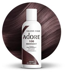 Pack of 1 Adore Hair Color - please verify color name in the Product Title Transform your hair with the vibrant and long-lasting hues of Creative Image Adore Semi-Permanent Hair Color. This innovative hair dye is designed to infuse each strand with rich, radiant color while maintaining the health and integrity of your hair. Free from harsh chemicals like ammonia, peroxide, and alcohol, Adore provides a gentle yet effective coloring experience that leaves your hair feeling soft, silky, and full of life. Adore’s unique formula is enriched with natural ingredients that nourish and condition your hair, ensuring that it remains healthy and vibrant. The semi-permanent nature of the dye means that it gradually fades over time, allowing you to experiment with different shades without the long-term Adore Hair Color, Overtone Hair, Punky Color, Hair Color Cream, Semi Permanent Hair Color, Temporary Hair Color, Textures And Tones, Glam Squad, Permanent Hair Color