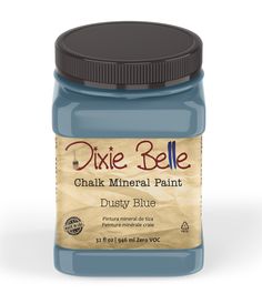 dixie belle chalk mineral paint dusty blue